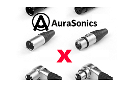 XLR разъемы серии X от AuraSonics
